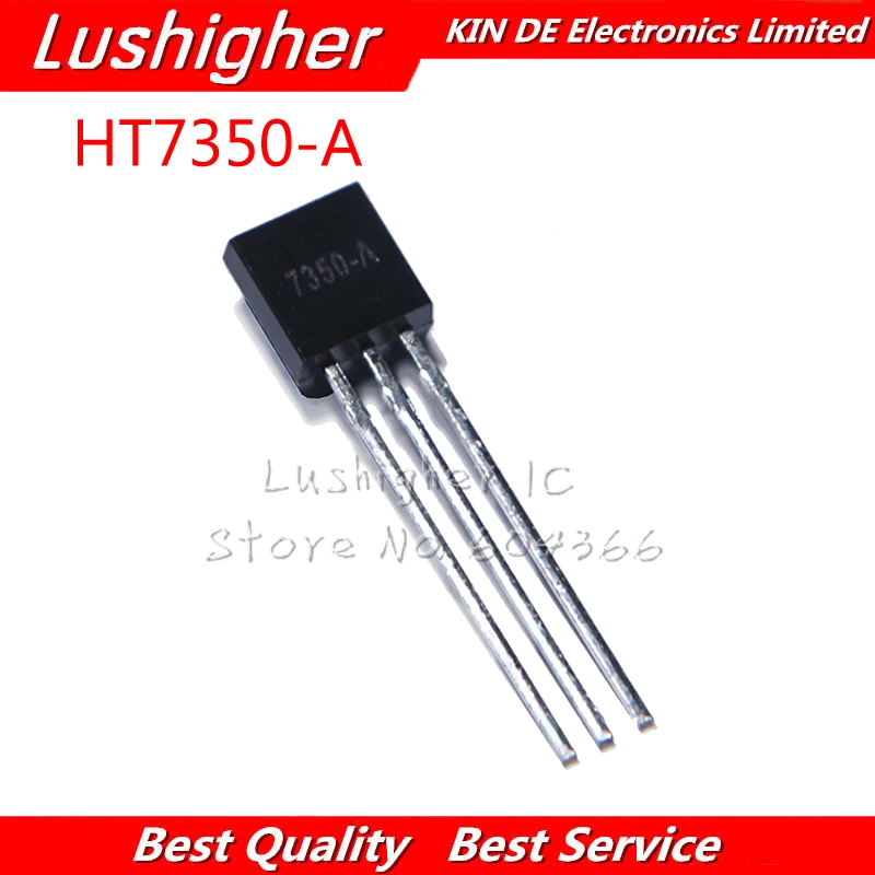 10 шт. HT7350 TO-92 HT7350-A TO92 7350-A 7350 регулятор чип | Электронные компоненты и