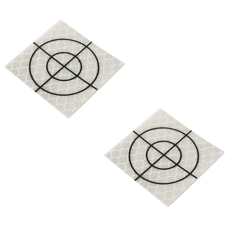 100 шт. Призма измерения Отражатель Лист Отражающая Целевая лента общая станция