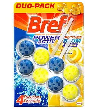 

Bref Power Activ Duplo Lemon basket toilet – Package of 2 x 50 gr – Total: 100 gr