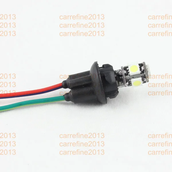 Rockeybright 20 шт t10 168 194 жгут проводов t10 мягкая лампочка разъем plug and play t10 вставленный держатель лампы адаптер
