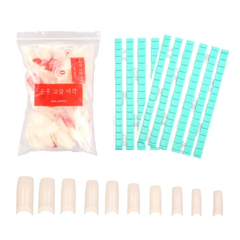 

90 Pieces Nail Clay & 500 Nail Patch Removable Adhesive Putty Kits Reusable Multipurpose Mounting Tacky Putty Nail Tool Practice