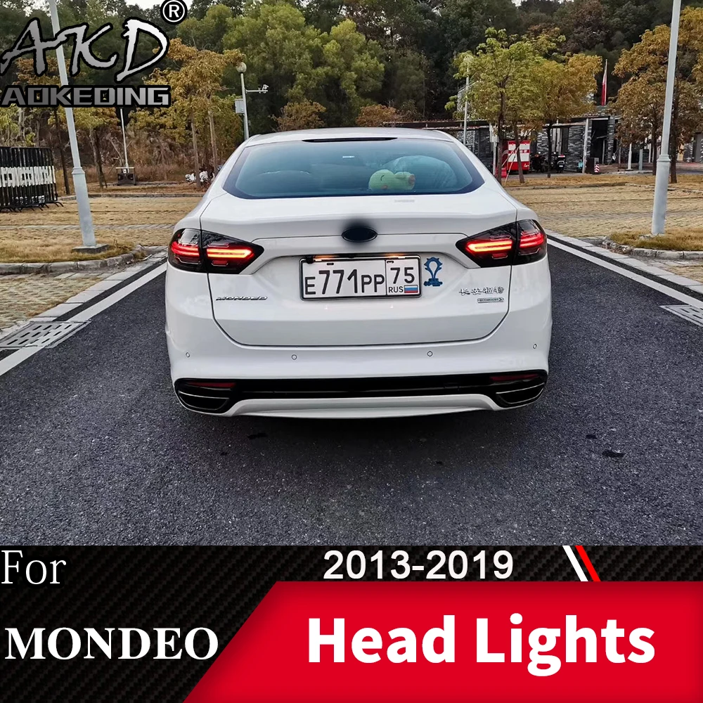 Задний фонарь для автомобиля Ford Fusion 2013- Mondeo светодиодный задний светильник s противотуманный светильник s дневной ходовой светильник DRL тюнинг автомобильные аксессуары