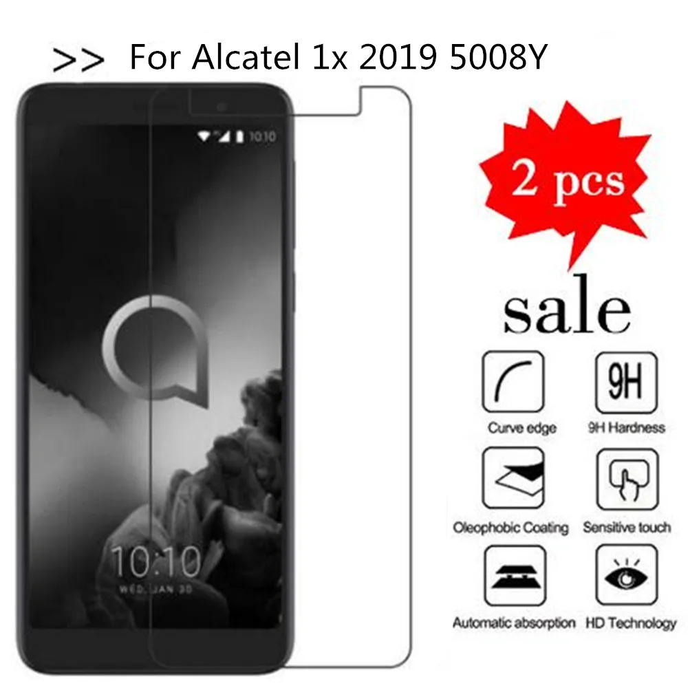Для Alcatel 1x2019 5008Y закаленное стекло 9H Высококачественная защитная пленка Взрывозащищенный протектор экрана для Alcatel 1x2019