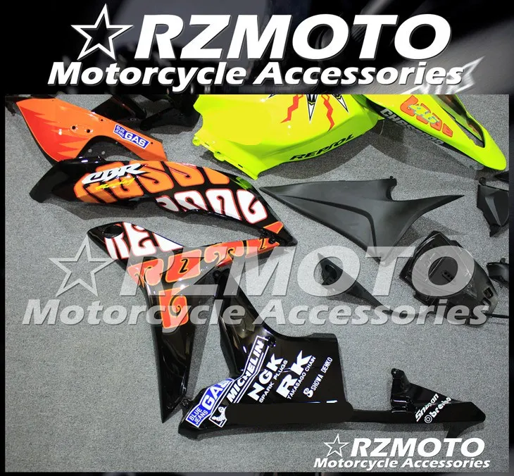 Мотоциклетный обтекатель abs комплект для HONDA CBR600RR F5 2007-2008 год корпусные детали moldStore № 0713
