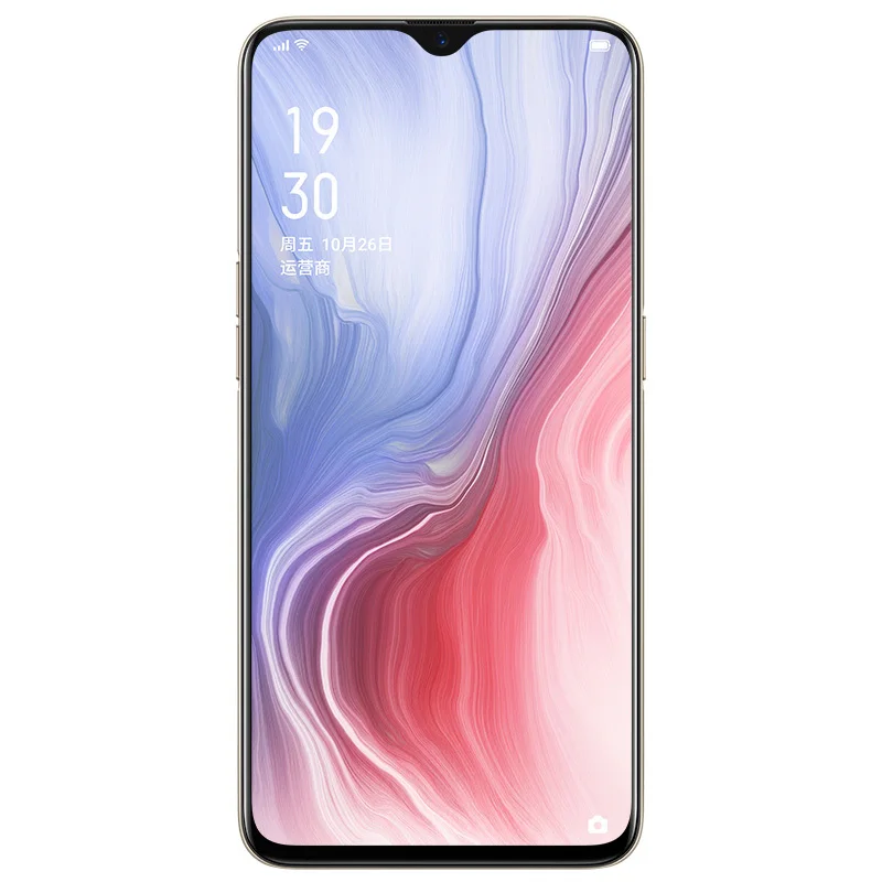 DHL Быстрая смартфон Oppo Reno Z Android 9,0 6," ips 2340X1080 6 ГБ ОЗУ 256 Гб ПЗУ Мп+ 32 МП экран отпечаток пальца