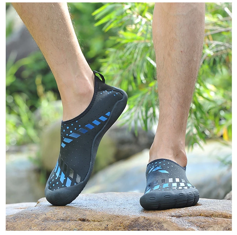 Мужская водонепроницаемая обувь; быстросохнущая обувь для плавания с пятью пальцами; Черная водонепроницаемая обувь; летняя обувь для серфинга; пляжная обувь для йоги; uomo sportive