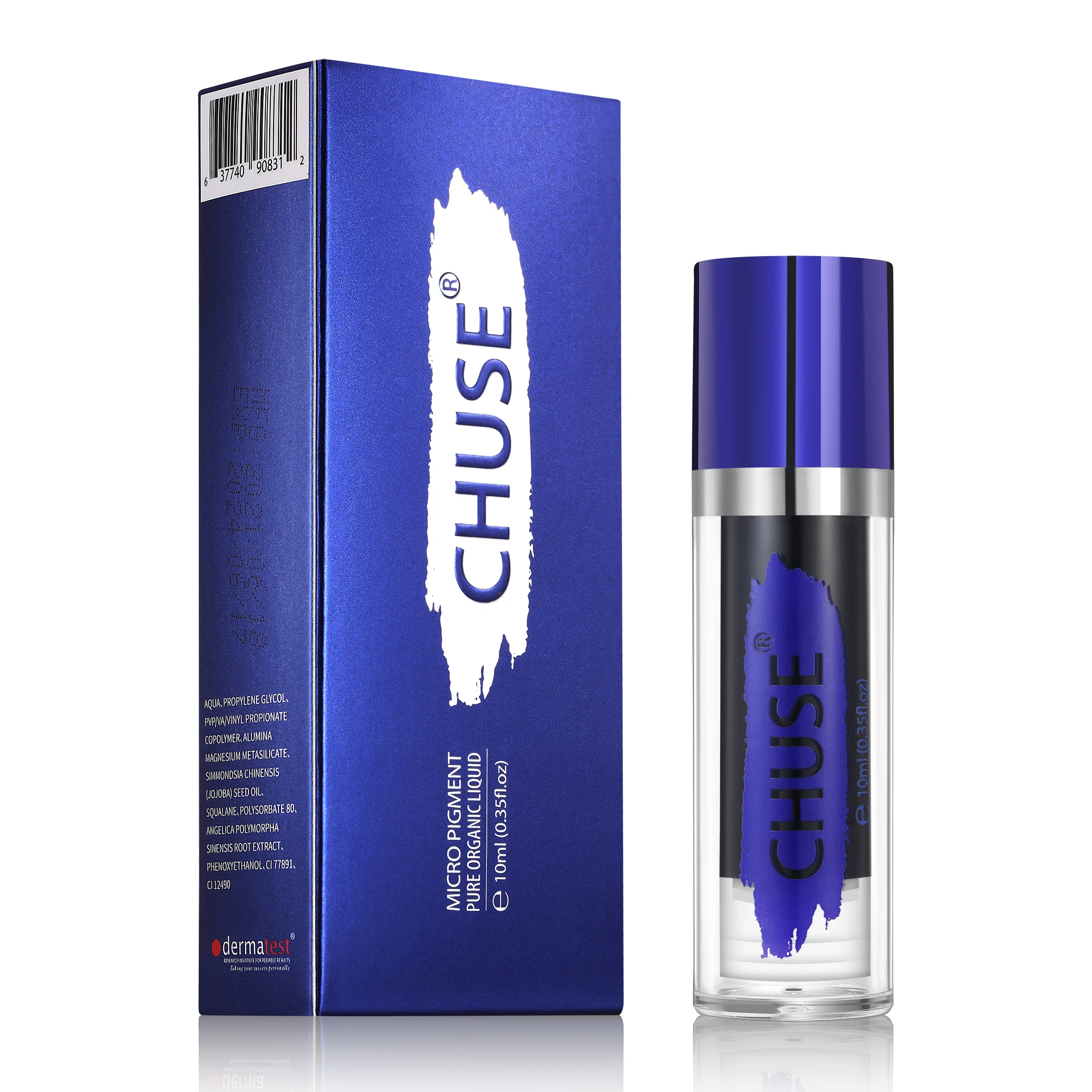 CHUSE Micro Pigment Semi Permanent Makeup Tattoo Ink Color Passed SGS DermaTest 10ml chuse micro pigment semi permanent makeup tattoo ink color passed sgs dermatest 10ml