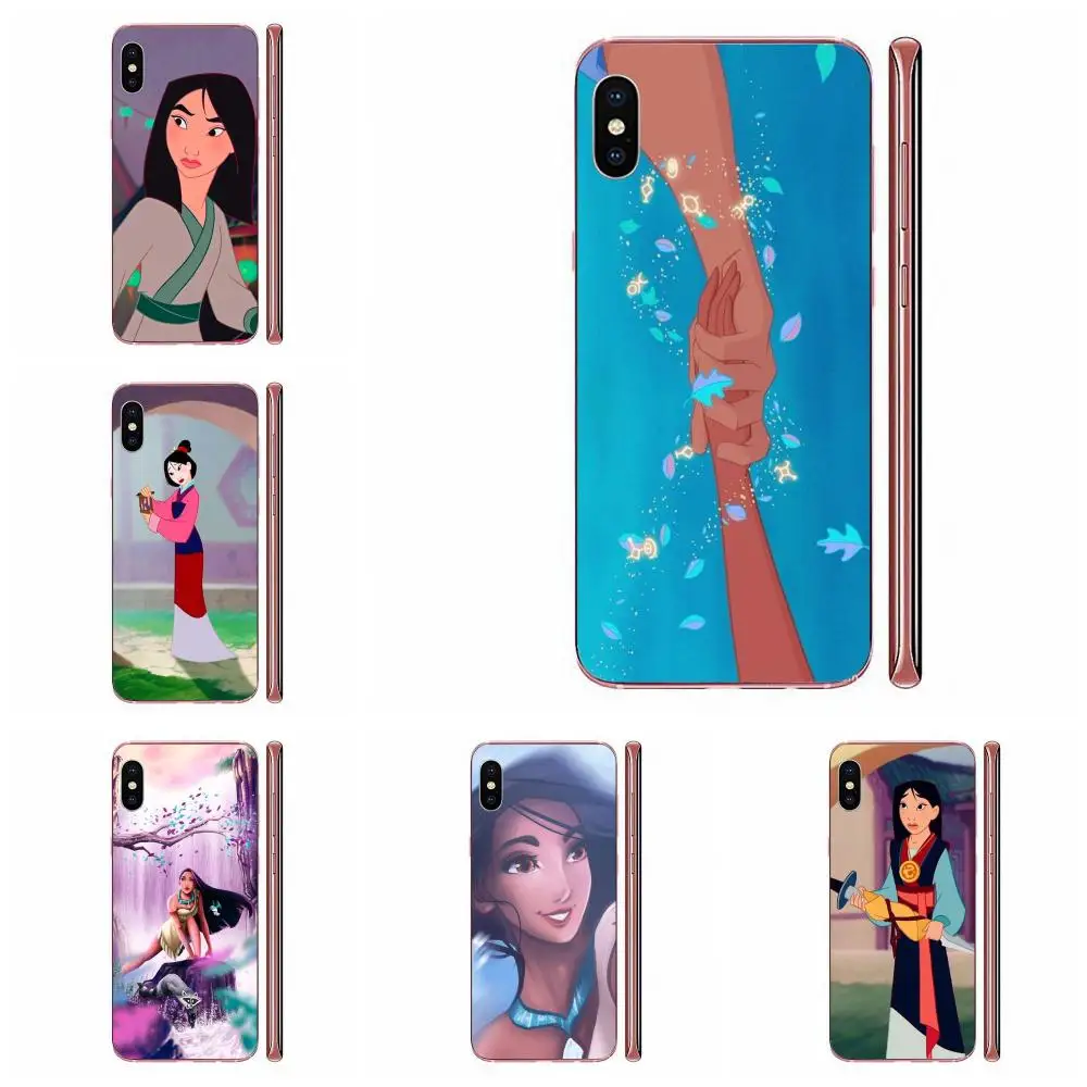 Мультфильм Pocahontas аниме для Xiaomi Mi3 Mi4 Mi4C Mi4i Mi5 Mi 5S 5X 6 6X 8 SE Pro Lite A1 Max Mix 2 Note 3 4 TPU шаблон |