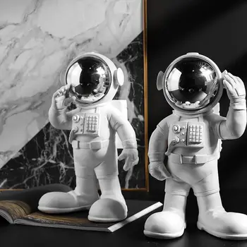 

Northern European-Style Creative Living Room Astronaut Astronaut Model Crafts Resin Decorations European-Style Furnishings