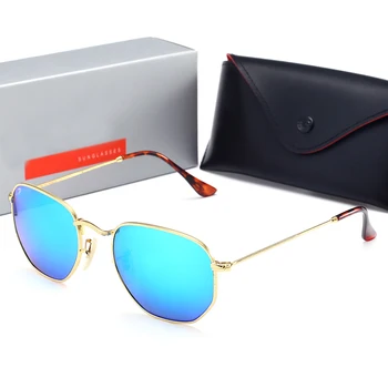 

2020 New Polaroid Glass Lens Brand Sunglasses Men Women Round Fashion Shopping Eyewear Multi-color Coated Sunglasses Women UV400