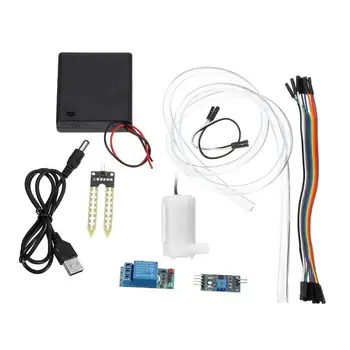 

DIY Automatic Irrigation Module Kit Soil Moisture Detection Automatic Watering Flower Garden Tool Automatic Watering Pumps