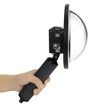 

2018 NEW Arrival Waterproof 6inch Diving Dome Port Fisheye Lens Hood Cover for GoPro Hero 5 6 7