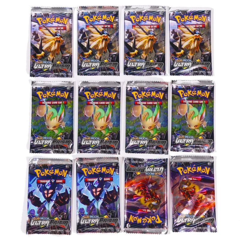 Cards Pokemon tcg com 324 peças, jogo de cartas pokemon para