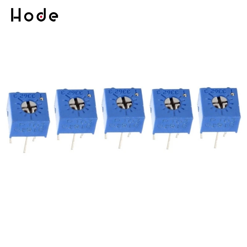 

10Pcs 3362P-103 3362P 10K ohm High Precision Variable Resistor Potentiometer Top