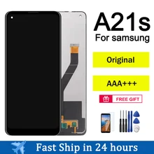

NEW NEW ERQI 2022 AUMOOK NEW Original For Samsung Galaxy A21S Touch Screen LCD Display Digitizer For Samsung A21S SM-A217F/DS