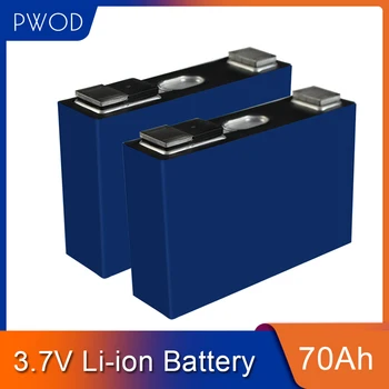 

3PCS 70Ah lithium ion battery 3.7v li ion cell high discharge 210A Prismatic Cell For E-Scooter Golf Cart Electric Wheelchair