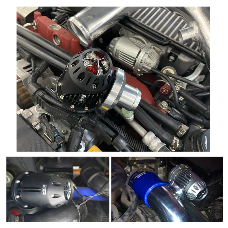 Turbo Blow Off Valve JDM Universal Aluminum SQV4 SSQV4 with Adapter Flange Box Instructions