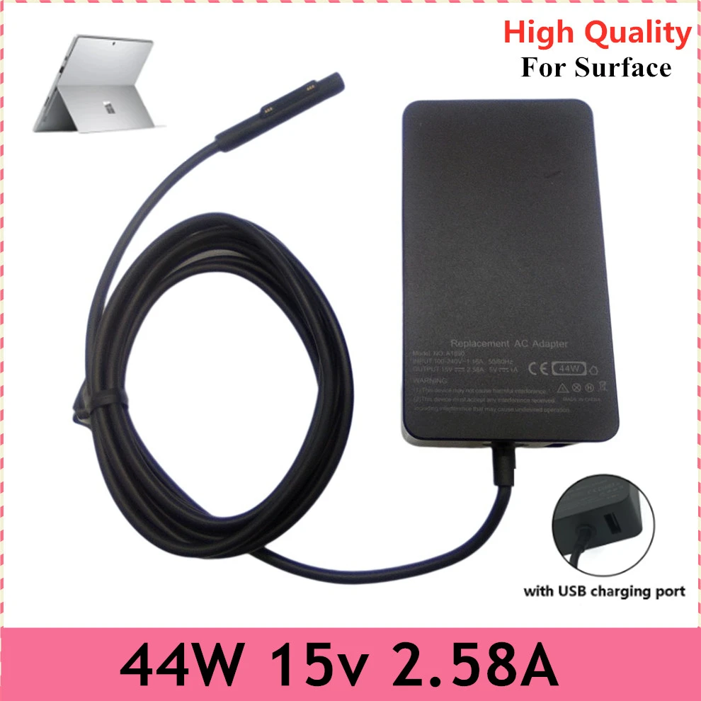 Eu Us Power Adapter Charger Microsoft Surface | Surface Laptop 4 Charge Usb  C - 44w - Aliexpress