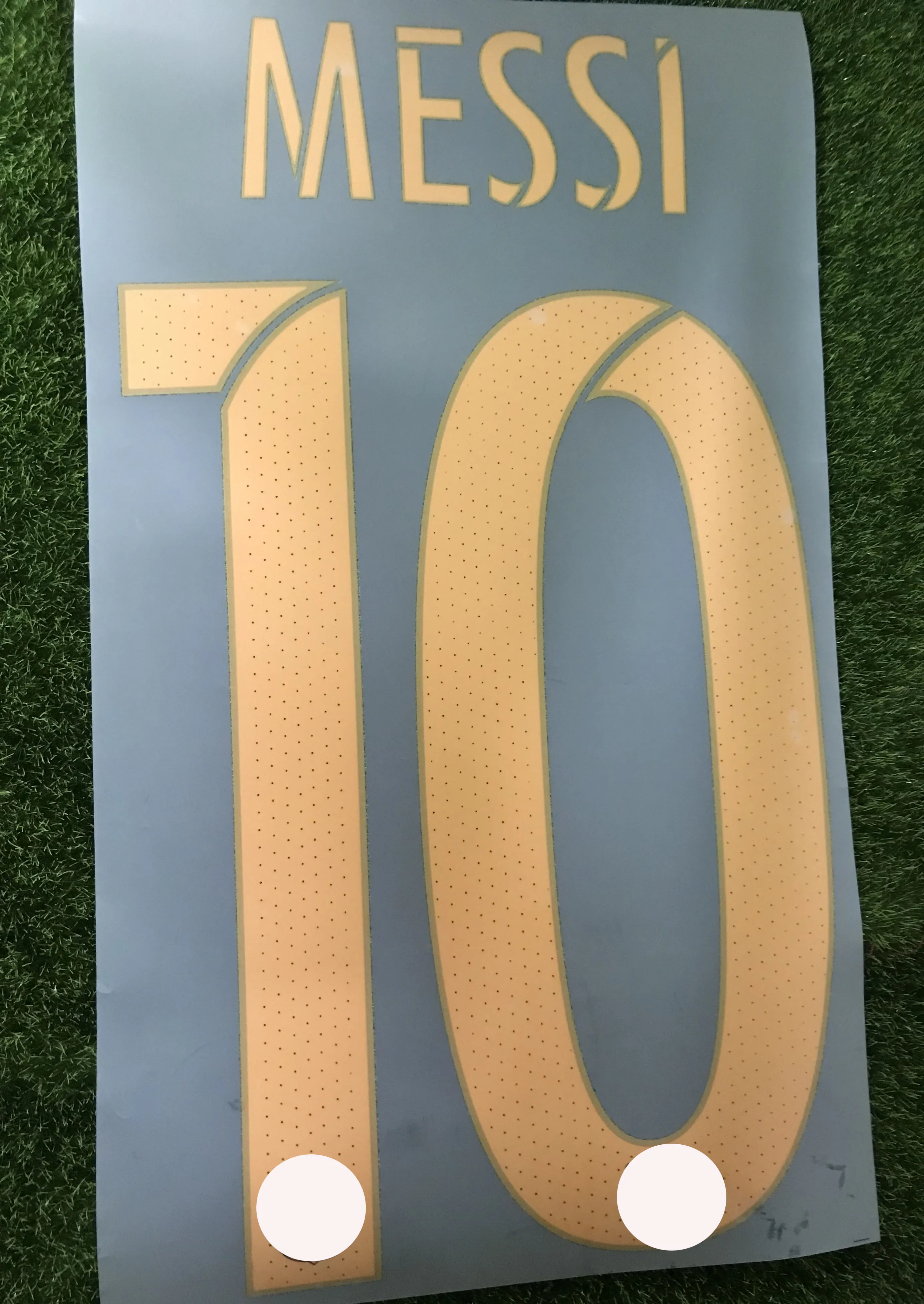 

2015 2016 #10 MESSI NAMESET Iron On Heat Transfer Soccer Patch Badge