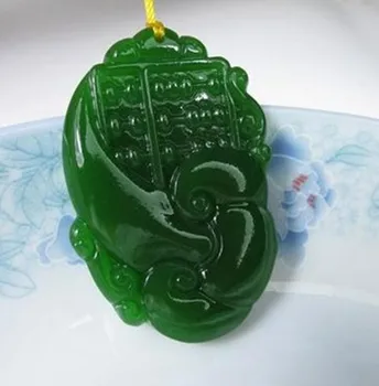 

Outer Mongolia materials wishful abacus men and women auspicious pendant jewelry jade pendant brand