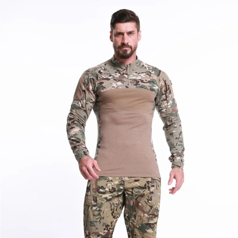 

Frog Suit Set Pure Cotton Wear-Resistant Long Sleeve Combat Uniform Special Forces Army Fans Clothing Four Generations