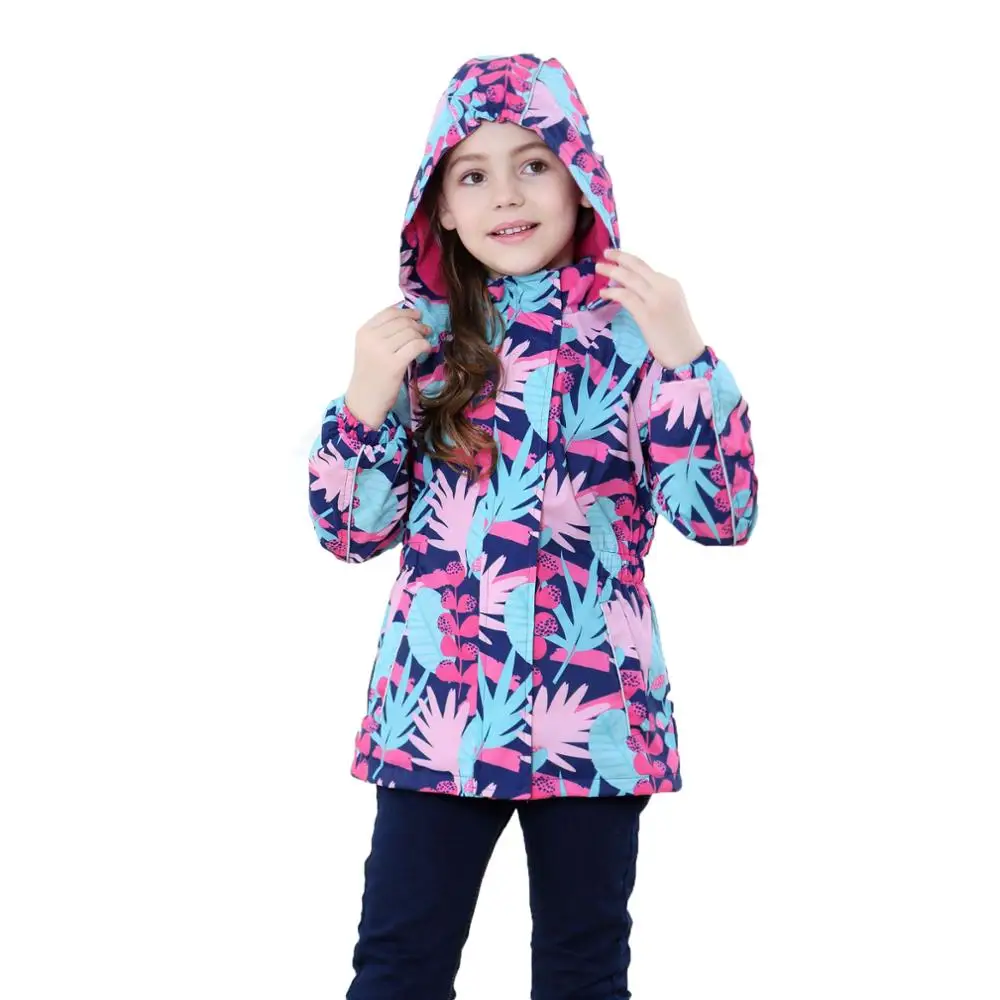 

2020 Spring Autumn Baby Girls Warm Waterproof Windproof Jackets Girls Coats Child Hooded Children Outerwear T59