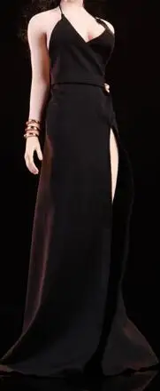 Игрушки C1901 1/6 масштаб ada Wong платье набор Модельное платье Красный ковер вечернее платье подходит для женского тела женщина голова Лепка - Цвет: 3