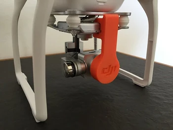 

Camera Lens Cap for DJI Phantom 3 Professional Advanced Gimbal Stabiliser Holder Lock Fixator Dual Purpose 3D Print Material