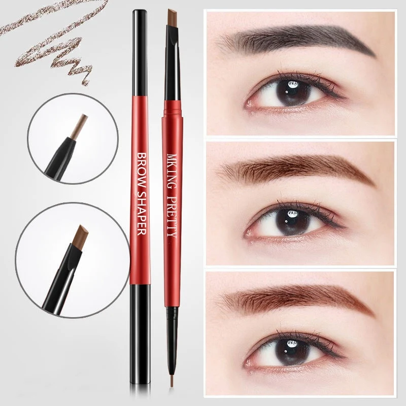 

Dual-use Double-head Automatic Rotation, Soft And Durable, Easy To Use Eyebrow Pencil MKXJ