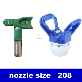 

Grac FFLP Fine Finish Low Pressure Reversible Tip nozzle for Airless Paint Spray Guns with rac x tip nozzle guard base