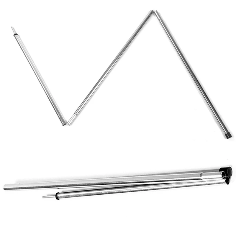 

150cm Camping Pole Iron Shelter Awning Support Rod Tent Poles For Canopy