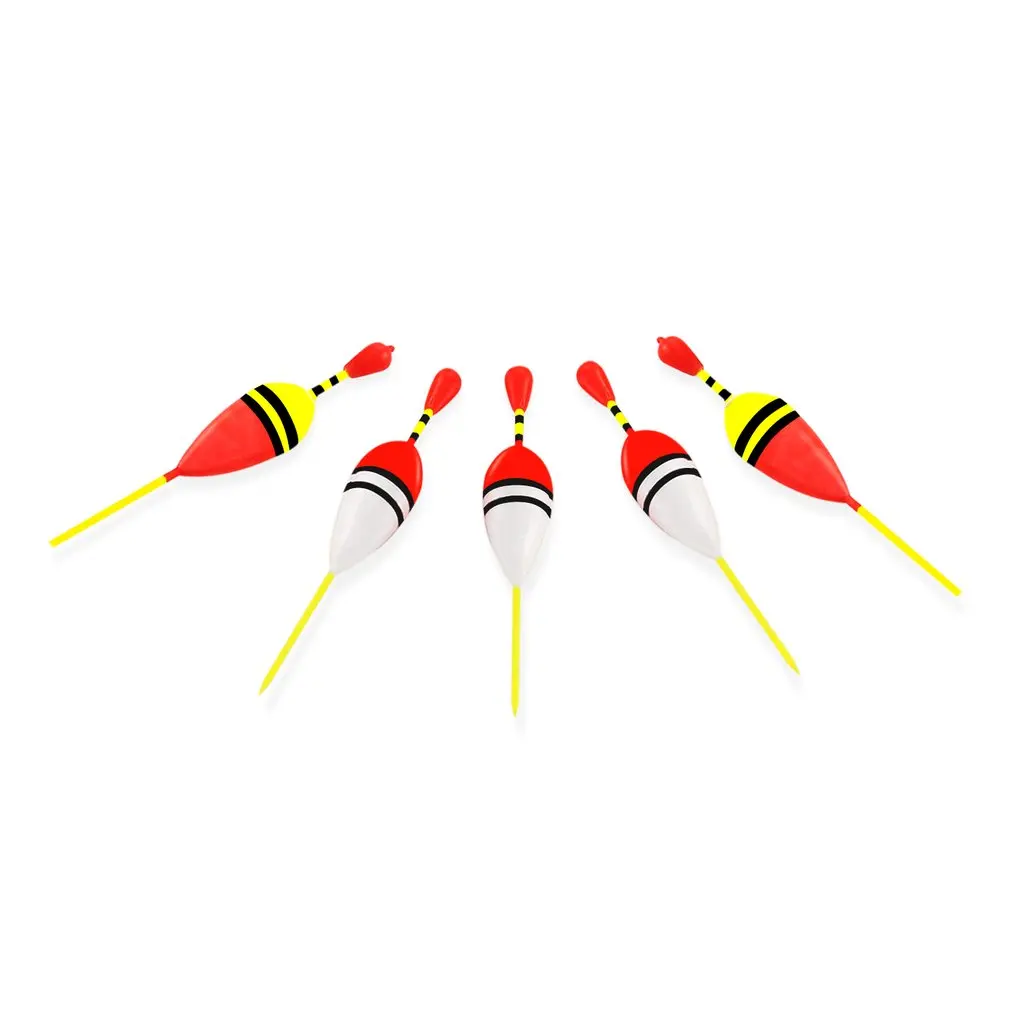 

Fishing Float 15pcs/set Assorted Sizes Lot Fishing Lure Floats Bobbers Slip Drift Tube Indicator Fishing Accessory Tool