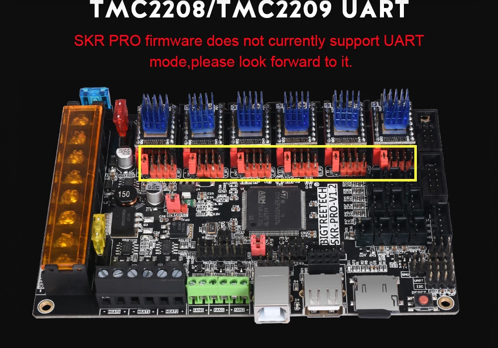 impressora PRO 3D, V1.2, 32Bit, SKR V1.3,