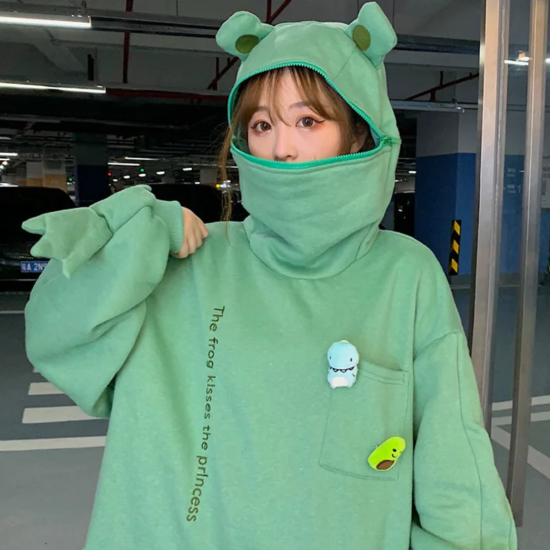 froggy hoodie
