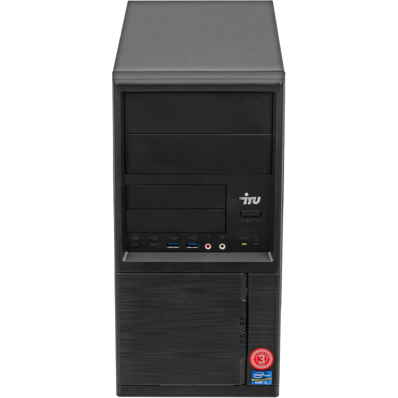 PC IRU Home 228 A8 9600/4 GB/SSD120Gb/R7/W10Pro64/black