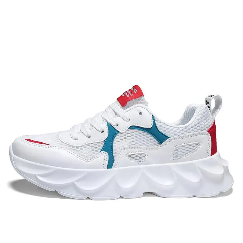 Оригинальные мужские кроссовки для бега Disruptor 2 Черные Кроссовки KAYANO Gel 90 Zoom Air 720 дышащие мужские спортивные тройные S 97 прогулочные - Цвет: Белый