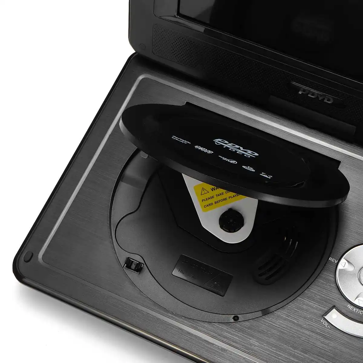 8.8inch Car DVD Player Portable USB2.0 SD Adjust Viewing Angle Game Remote Control 270 Rotation Scr
