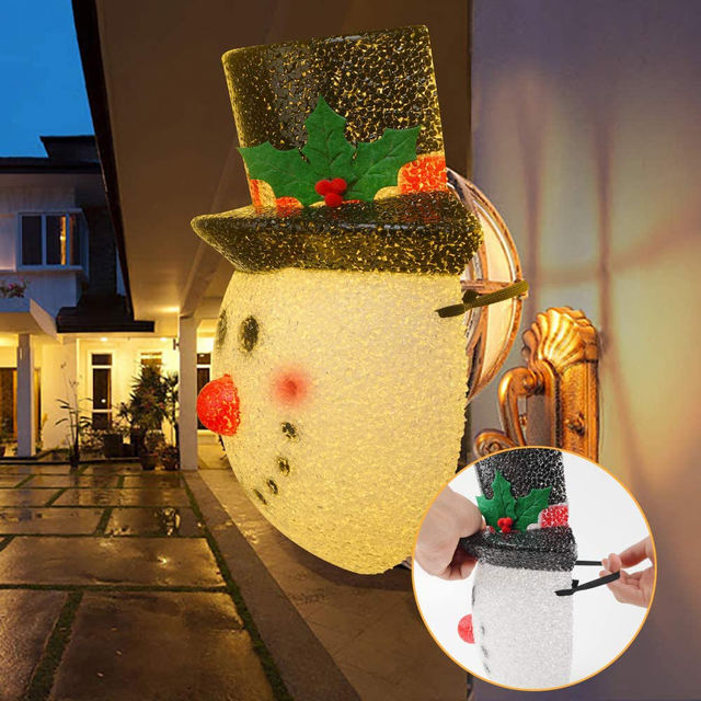Christmas Porch Light Covers