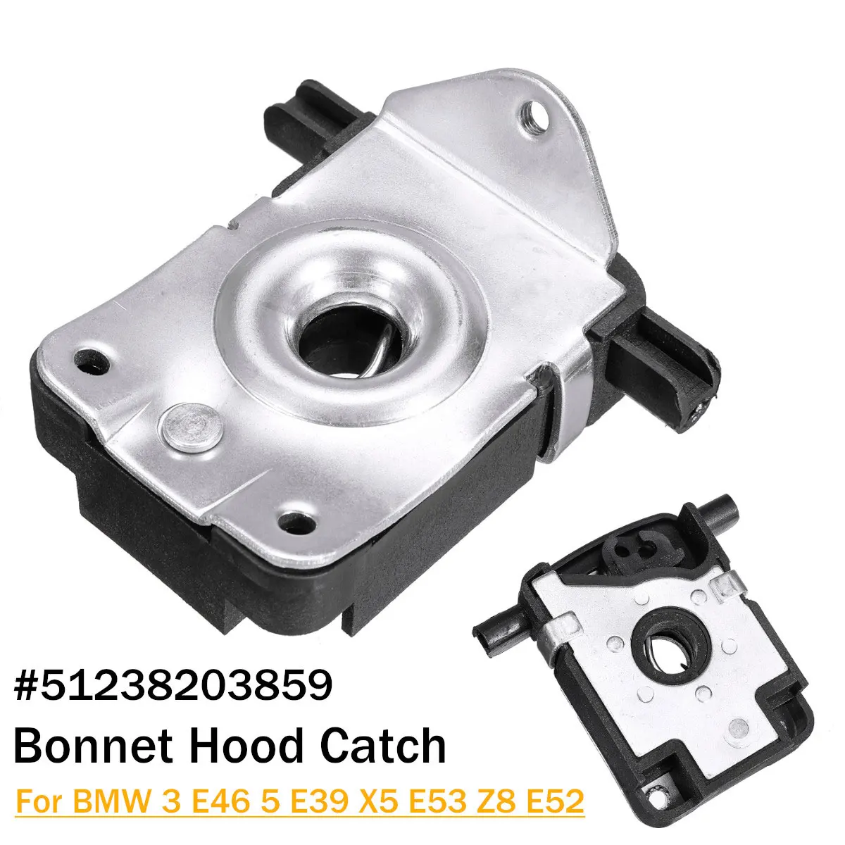 

Car Engine Bonnet Cover Hood Catch Lock Actuator 51238203859 51-23-8-203-859 For BMW 3 Series E46 5 E39 X5 E53 Z8 E52 1995-2006