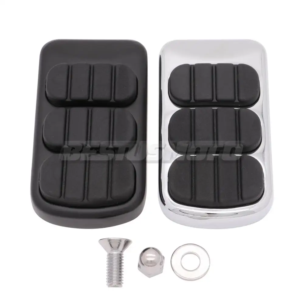Motorcycle Brake Pedal Cover Rubber Pad For Kawasaki Vulcan 900 1500