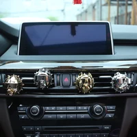 Pas de parfum Bulldog désodorisant voiture parfum voiture décoration Auto Geur Clip bouledogue parfum Parfum Voiture voiture diffuseur 5