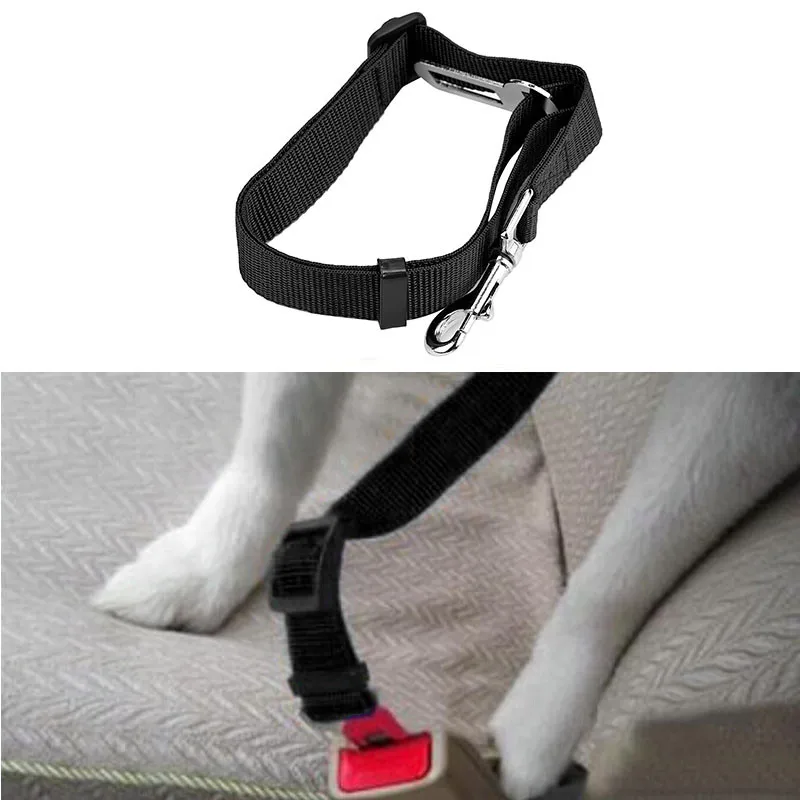 New Vehicle Car Seat Belt Seatbelt Lead Clip Pet Cat Dog SafetyDrop shipping Accessories USA Amazon Independent station