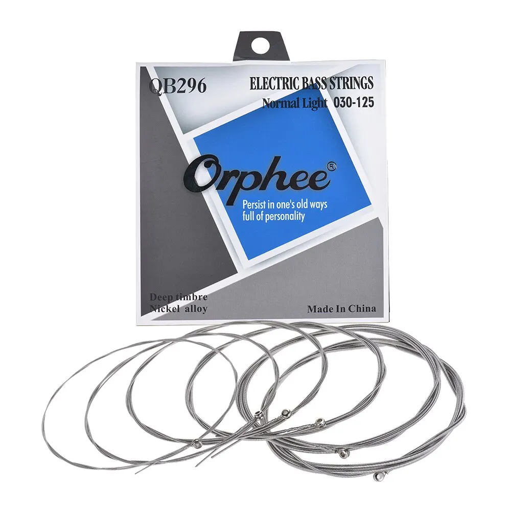 Новый электрический бас гитара Orphee QB296 6 шт./компл. с никелевой обмоткой