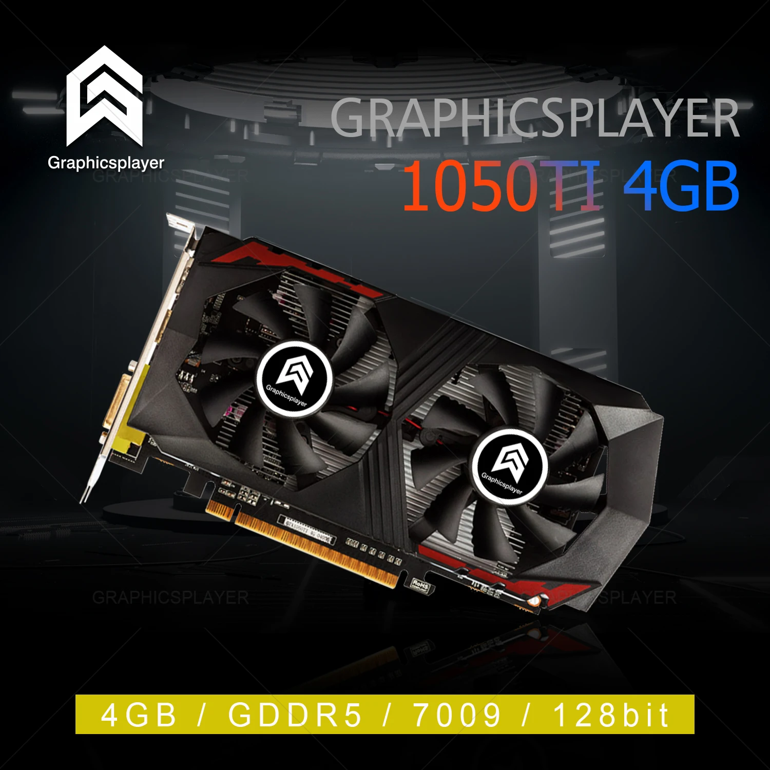 Graphics card original chip 1050TI 4GB 128BIT GDDR5 video card VGA For NVIDIA GTX PC game