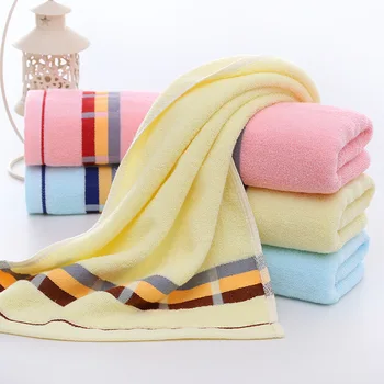 

3pcs Pure Cotton Super Absorbent Large Towel 35X75 Thick Soft Bathroom Towels Comfortable Towels