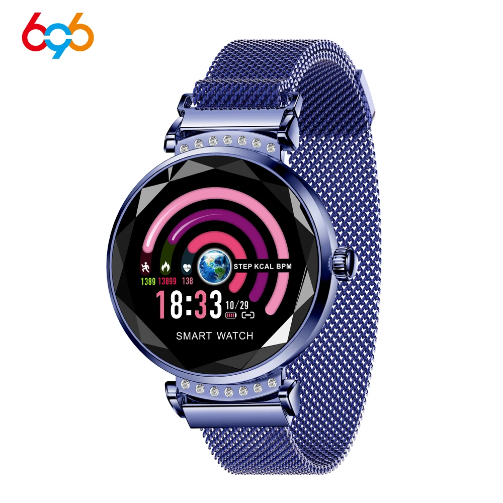 

696 H1 Smart Watch H2 Bracelet Heart Rate Blood Pressure Watch Pedometer Waterproof Fitness Activity Tracker H8 Women Bracelet