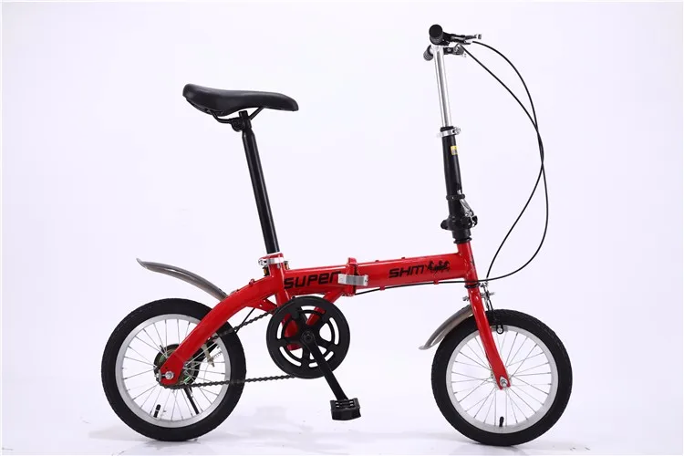 16 inch men and women portable folding bicycle adult children students variable speed disc brake bicycle