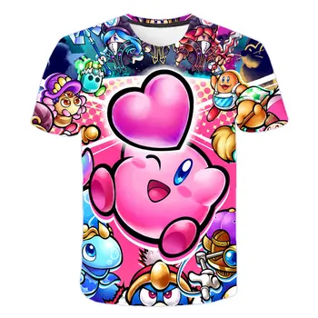 

Summer Fashion 3D Printing Children's T-shirt Short Sleeve Casual Top O-Neck Cartoon Harajuku Street Clothing Hot Sale 4T-14