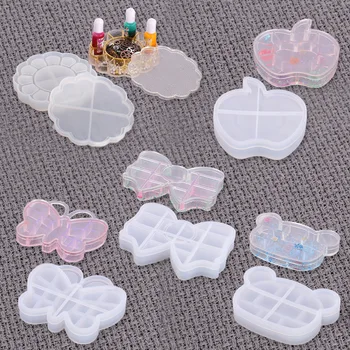 

Adams Can Diy Crystal Glue Accept Box Mould Apple Little Bear Butterfly Jewelry Box Silica Gel Mould Discount