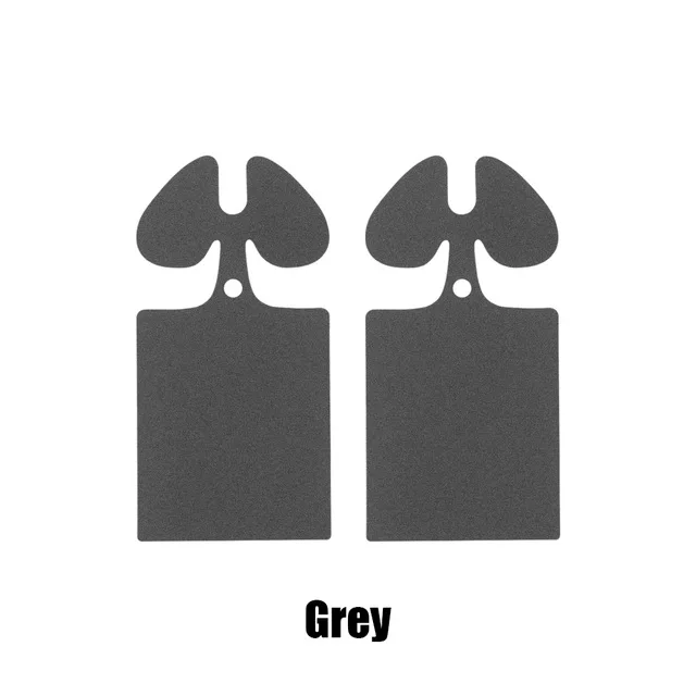 Grey Модные наушники-капельки, стикер для наушников, сделай сам, персональный цвет кожи для Apple Airpods 1, 2, наклейка для наушников, чехол для зарядки, наклейка на коробку - Цвет: Grey
